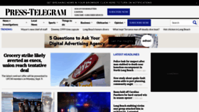 What Presstelegram.com website looked like in 2019 (4 years ago)
