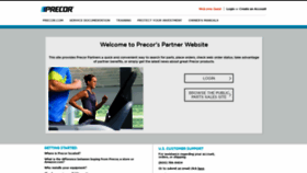What Precorconnect.com website looked like in 2019 (4 years ago)