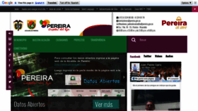 What Pereira.gov.co website looked like in 2019 (4 years ago)
