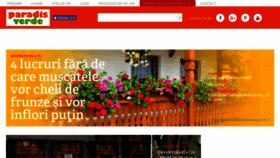 What Paradisverde.ro website looked like in 2019 (4 years ago)