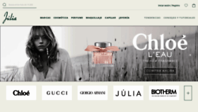 What Perfumeriajulia.es website looked like in 2019 (4 years ago)