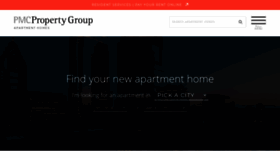 What Pmcpropertygroup.com website looked like in 2019 (4 years ago)