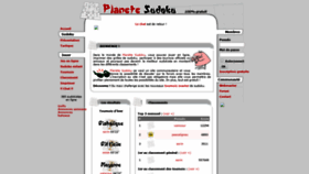 What Planete-sudoku.com website looked like in 2019 (4 years ago)