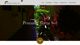 What Pousadabarrasol.com.br website looked like in 2019 (4 years ago)