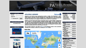 What Pacificairways.net website looked like in 2019 (4 years ago)