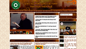 What Phatgiaohue.vn website looked like in 2019 (4 years ago)
