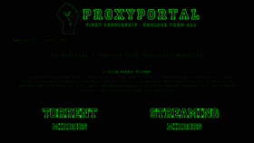 What Proxyportal.eu website looked like in 2019 (4 years ago)