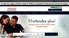 What Privilege-advanzia.fr website looked like in 2019 (4 years ago)