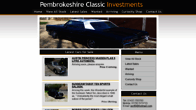 What Pembrokeshireclassicinvestments.co.uk website looked like in 2019 (4 years ago)