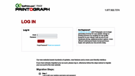 What Printograph.com website looked like in 2019 (4 years ago)