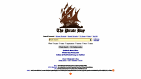 What Pirateproxy.mx website looked like in 2019 (4 years ago)