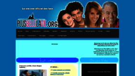 What Plusbellelavie.org website looked like in 2019 (4 years ago)