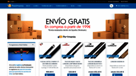 What Poolmania.es website looked like in 2019 (4 years ago)