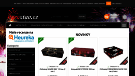 What Pyrostav.cz website looked like in 2019 (4 years ago)