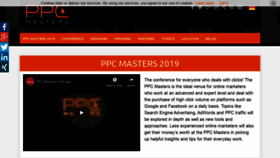 What Ppcmasters.de website looked like in 2019 (4 years ago)