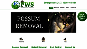 What Pestws.com.au website looked like in 2019 (4 years ago)