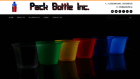 What Packbottle.us website looked like in 2019 (4 years ago)