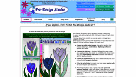 What Pre-designstudio.com website looked like in 2019 (4 years ago)