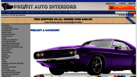 What Profitautointeriors.com website looked like in 2019 (4 years ago)