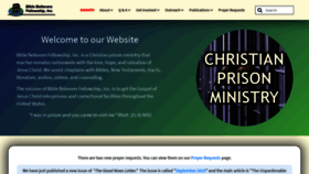 What Prisonministry.org website looked like in 2019 (4 years ago)