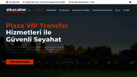 What Plazaturtransfer.com website looked like in 2019 (4 years ago)