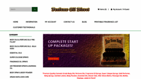 What Perfumeoildirect.com website looked like in 2019 (4 years ago)