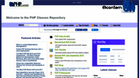 What Phpeditors.partners.phpclasses.org website looked like in 2019 (4 years ago)