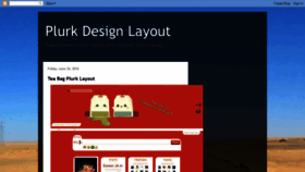 What Plurkdesignlayout.blogspot.com website looked like in 2019 (4 years ago)