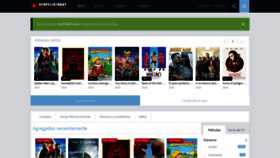 What Peliculastoday.com website looked like in 2019 (6 years ago)