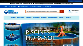 What Piscineshorssolweb.fr website looked like in 2019 (4 years ago)