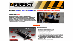 What Perfekt-system.pl website looked like in 2019 (4 years ago)