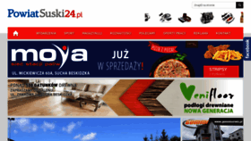 What Powiatsuski24.pl website looked like in 2019 (4 years ago)
