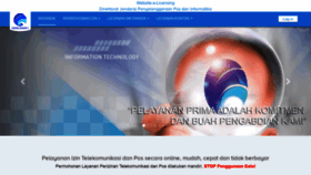 What Pelayananprimaditjenppi.go.id website looked like in 2019 (4 years ago)