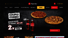 What Pizzahutdelivery.ro website looked like in 2019 (4 years ago)