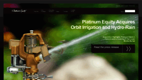 What Platinumequity.com website looked like in 2019 (4 years ago)