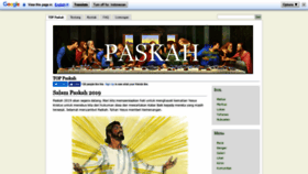 What Paskah.co website looked like in 2019 (4 years ago)