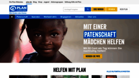 What Plan.de website looked like in 2019 (4 years ago)