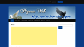 What Pigeonweb.net website looked like in 2019 (4 years ago)