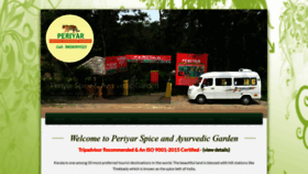 What Periyarspicegarden.com website looked like in 2019 (4 years ago)