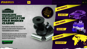 What Powerflex.co.uk website looked like in 2019 (4 years ago)
