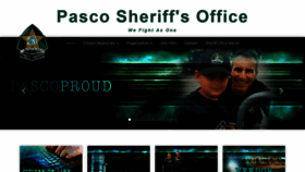 What Pascosheriff.com website looked like in 2019 (4 years ago)