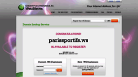 What Parissportifs.ws website looked like in 2019 (4 years ago)