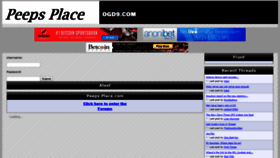 What Peepsplace.com website looked like in 2019 (4 years ago)