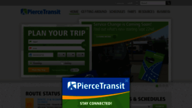 What Piercetransit.org website looked like in 2019 (4 years ago)