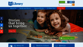What Pjlibrary.org website looked like in 2019 (6 years ago)