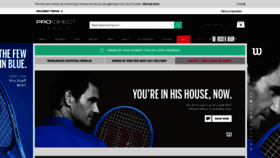 What Prodirecttennis.com website looked like in 2019 (4 years ago)