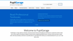 What Pupilgarage.com website looked like in 2019 (4 years ago)