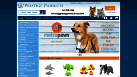 What Prestigeproductseast.com website looked like in 2019 (4 years ago)