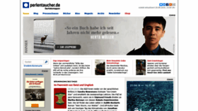 What Perlentaucher.de website looked like in 2019 (4 years ago)