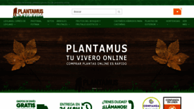 What Plantamus.com website looked like in 2019 (4 years ago)